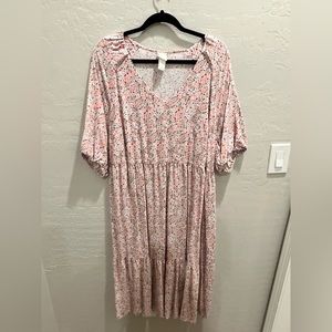 Flowery Summer Dress